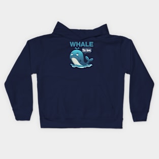 Whale... This blows. Kids Hoodie